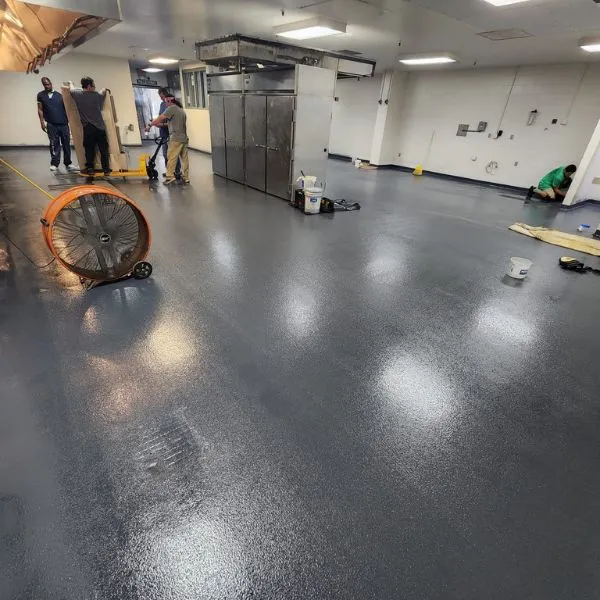 Commercial floor coating Lee County