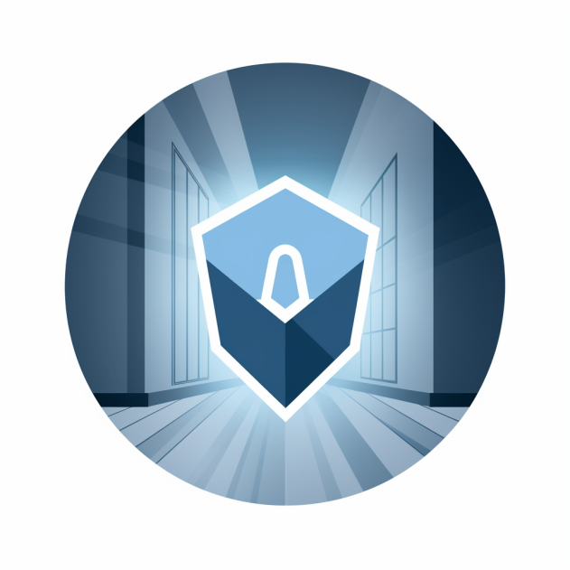 patricen_A_flat_design_style_icon_illustrating_a_protective_shi_21aff9db-4c5a-430e-a0e1-e3505882ced1